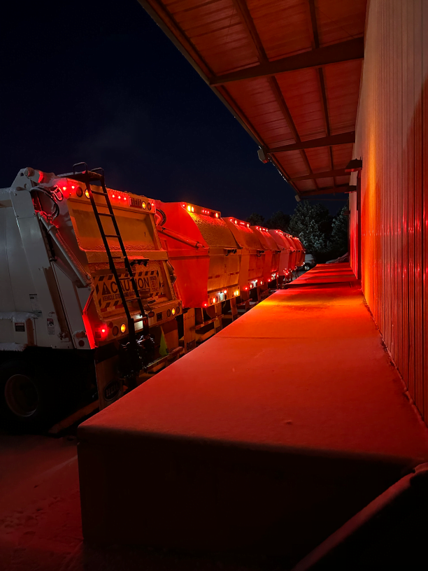 Truck line up rear line up